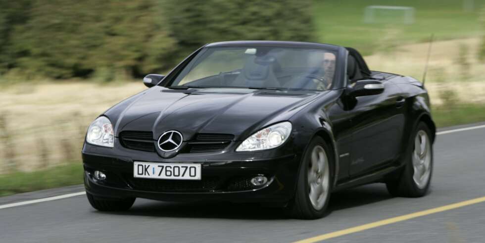 BRUKTBIL: Mercedes SLK. FOTO: Terje Bjørnsen BRUKTBIL: Mercedes SLK. FOTO: Terje Bjørnsen