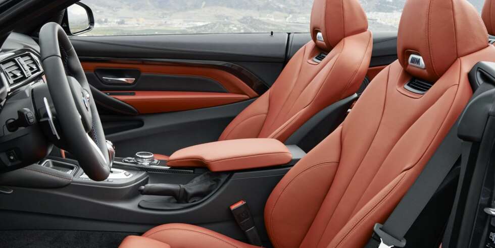 LUFTSKJERF: I likhet med Mercedes har BMW også en viftefunskjon i nakken som hindrer stiv nakke på kjølige dager. LUFTSKJERF: I likhet med Mercedes har BMW også en viftefunskjon i nakken som hindrer stiv nakke på kjølige dager.