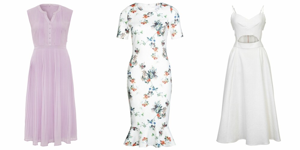 MIDIKJOLE (f.v.): Mint & Berry, kr 669. Paper Dolls/Zalando.com, kr 699. Haaning & Htoon, kr 2800. MIDIKJOLE (f.v.): Mint & Berry, kr 669. Paper Dolls/Zalando.com, kr 699. Haaning & Htoon, kr 2800.