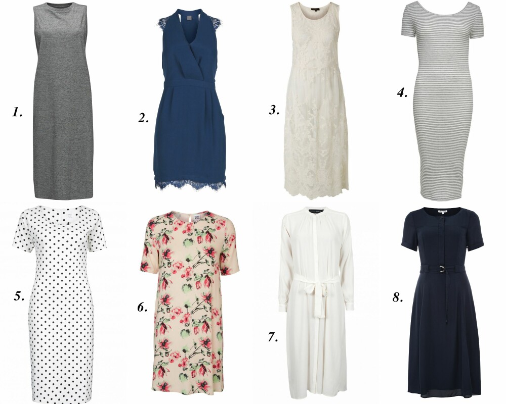 FLERE VALG: 1. Adpt, kr 599. 2. Yas, kr 499. 3. Selected Femme, kr 599. 4. Only, kr 159. 5. Vivikes, kr 499. 6. Vero Moda, kr 279. 7. Bik Bok, kr 499. FLERE VALG: 1. Adpt, kr 599. 2. Yas, kr 499. 3. Selected Femme, kr 599. 4. Only, kr 159. 5. Vivikes, kr 499. 6. Vero Moda, kr 279. 7. Bik Bok, kr 499.