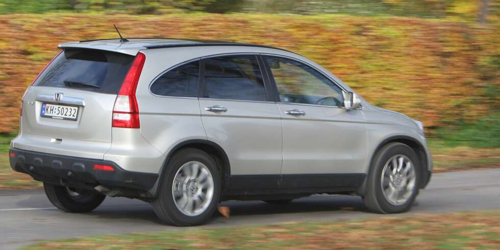 BRA BRUKT: Honda CR-V fra 2007 regnes som et trygt kjøp. Foto: Egil Nordlien, HM Foto BRA BRUKT: Honda CR-V fra 2007 regnes som et trygt kjøp. Foto: Egil Nordlien, HM Foto