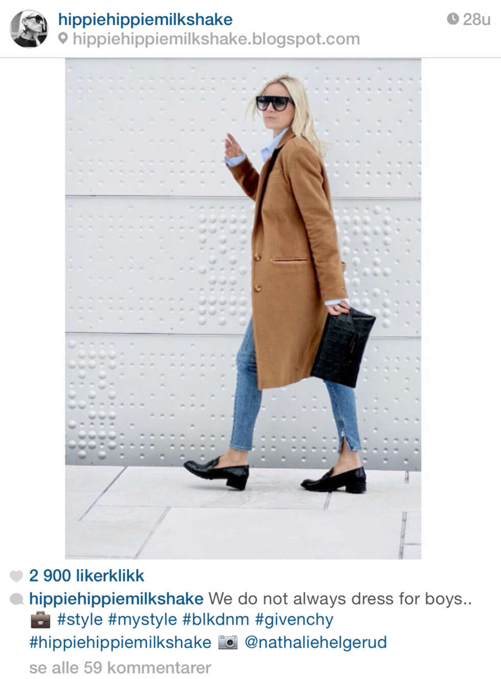 TEKST TELLER: «We do not always dress for boys» fikk overraskende mange likerklikk. TEKST TELLER: «We do not always dress for boys» fikk overraskende mange likerklikk.