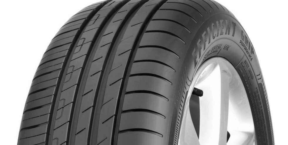 NEST BEST: Goodyear Efficient Grip Performance er det nest beste dekket i ADACs test. FOTO: Goodyear NEST BEST: Goodyear Efficient Grip Performance er det nest beste dekket i ADACs test. FOTO: Goodyear