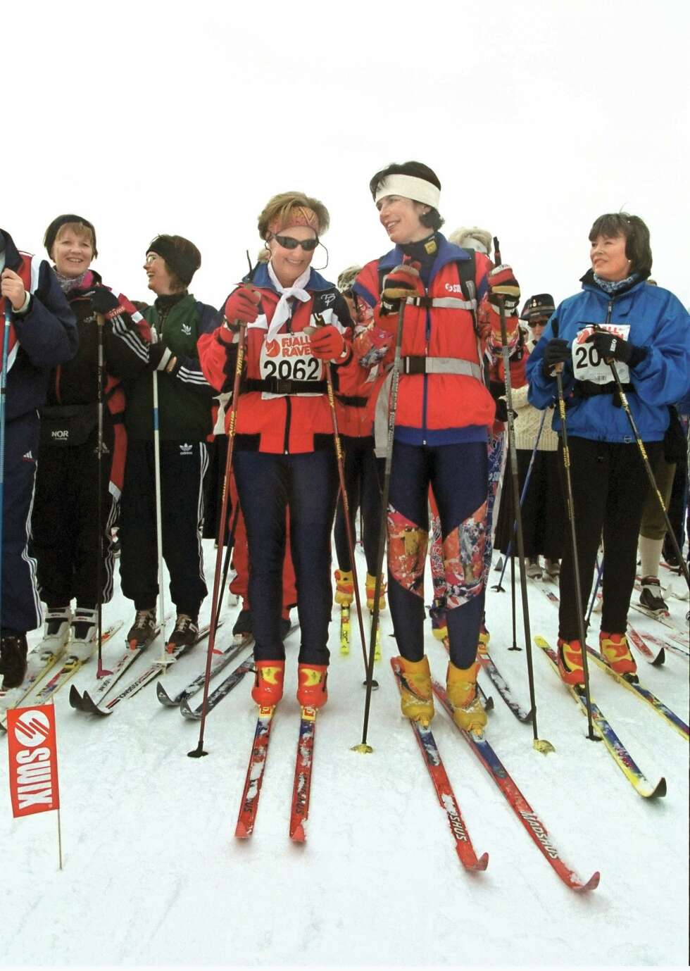 SPREK DRONNING: Sonja har også hatt startnummer på brystet. Her under Inga-Låmi på Lillehammer i 2000. SPREK DRONNING: Sonja har også hatt startnummer på brystet. Her under Inga-Låmi på Lillehammer i 2000.