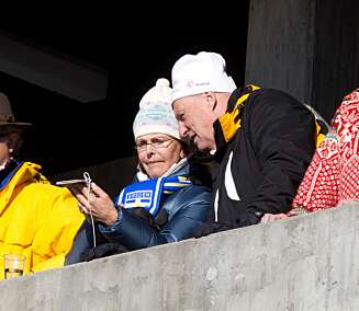 I SKIULYKKE: Sveriges dronning Silvia. I SKIULYKKE: Sveriges dronning Silvia.