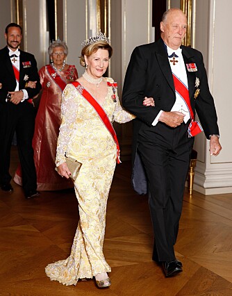 VELKOMMEN: Kong Harald og dronning Sonja var tilstede under mottakelse. Her fotografert ved en tidligere anledning. VELKOMMEN: Kong Harald og dronning Sonja var tilstede under mottakelse. Her fotografert ved en tidligere anledning.