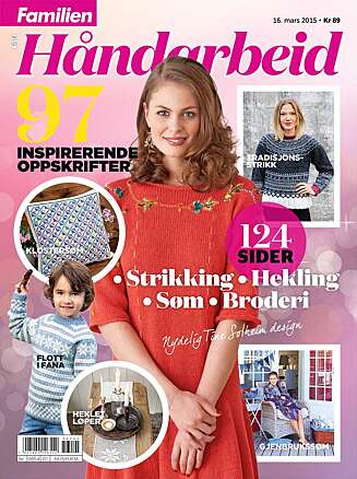 Familien Håndarbeid byr på 124 sider allsidig håndarbeid! Familien Håndarbeid byr på 124 sider allsidig håndarbeid!
