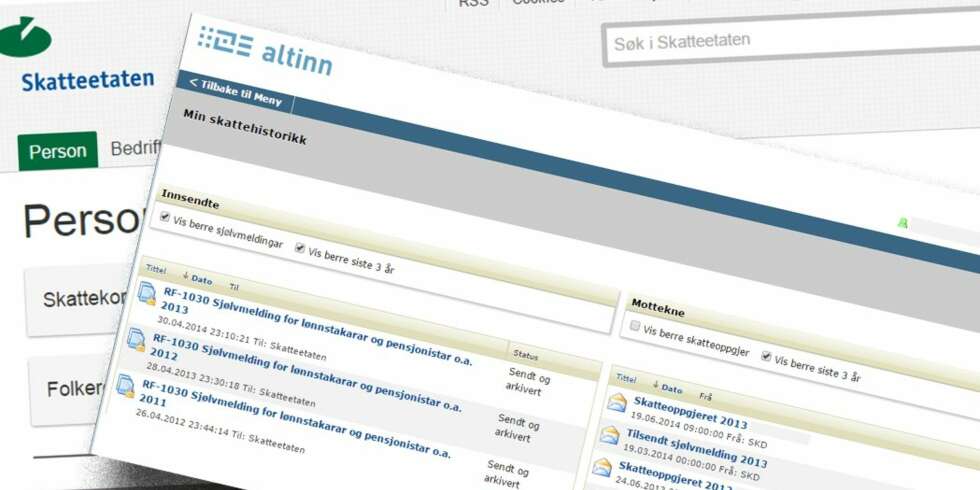 SJEKK SKATTEN DIN: Nå kan du sjekke skatteoppgjøret for 2014 via mobilen eller på nett. SJEKK SKATTEN DIN: Nå kan du sjekke skatteoppgjøret for 2014 via mobilen eller på nett.