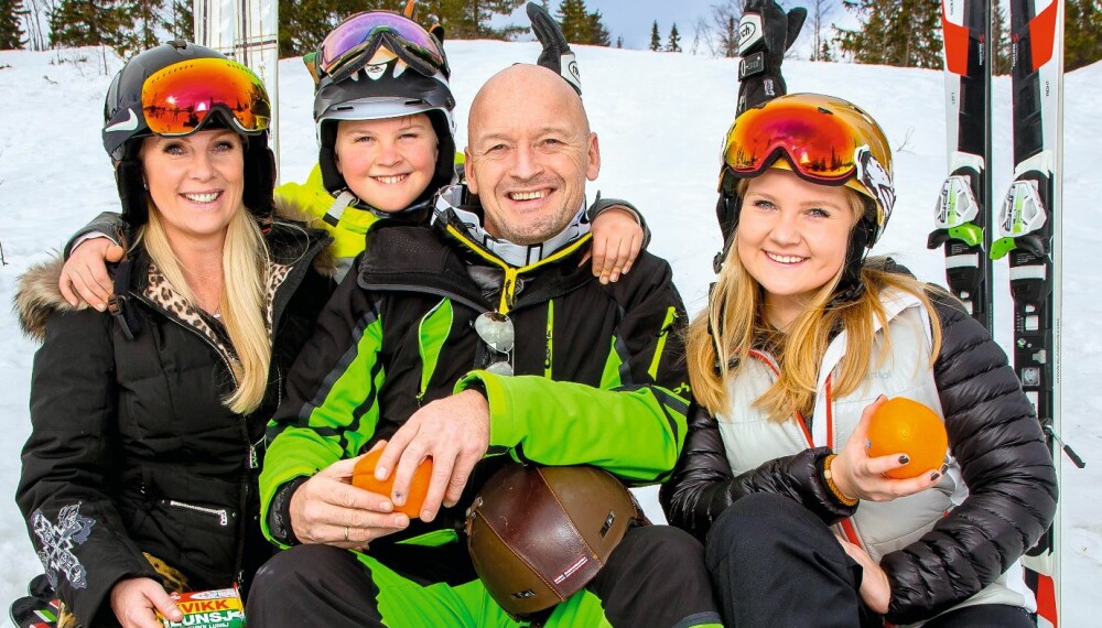 FLOTT FIRKLØVER: Trine-Lise, Finkus, Finn Christian og Otilie er en sporty gjeng. FLOTT FIRKLØVER: Trine-Lise, Finkus, Finn Christian og Otilie er en sporty gjeng.