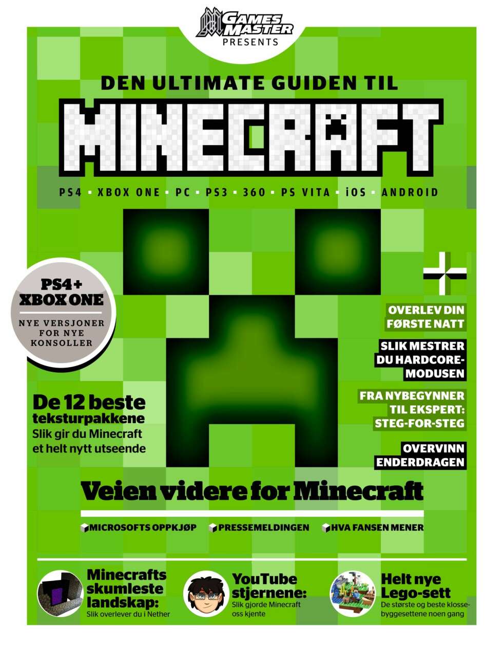 ALT OM MINECRAFT: Du kan fortsatt kjøpe Minecraft-boka vår på www.wimennshop.no. ALT OM MINECRAFT: Du kan fortsatt kjøpe Minecraft-boka vår på www.wimennshop.no.