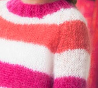 Med raglan slipper du å sy i ermene etterpå. Med raglan slipper du å sy i ermene etterpå.