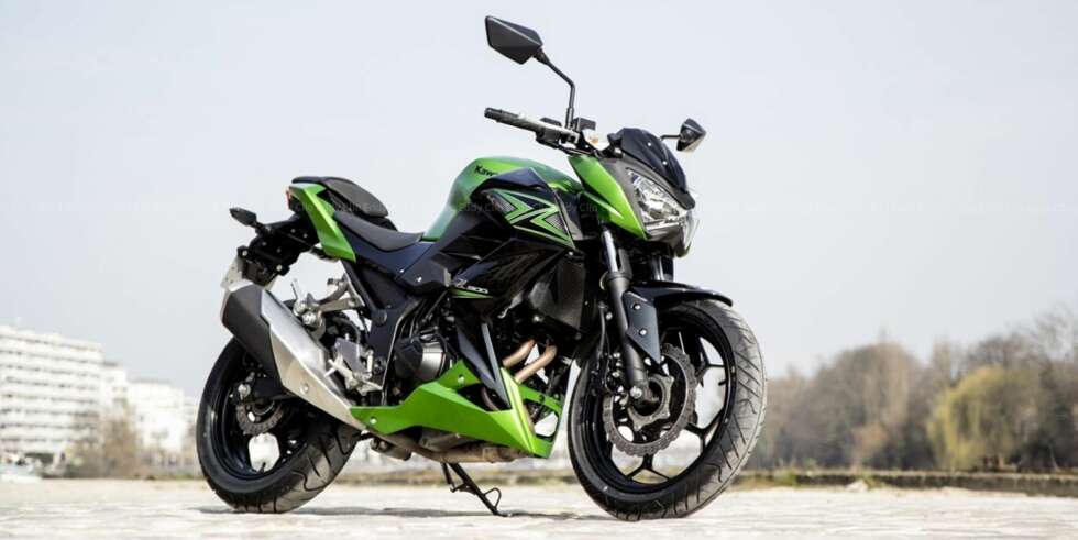 Kawasaki Z300. FOTO: Produsent Kawasaki Z300. FOTO: Produsent