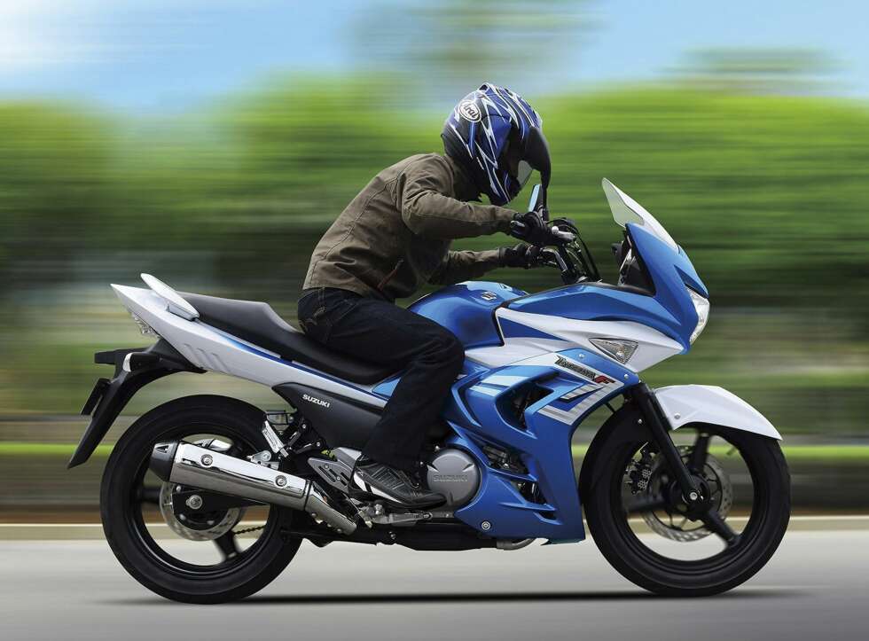 Suzuki Inazuma 250F. FOTO: Produsent Suzuki Inazuma 250F. FOTO: Produsent