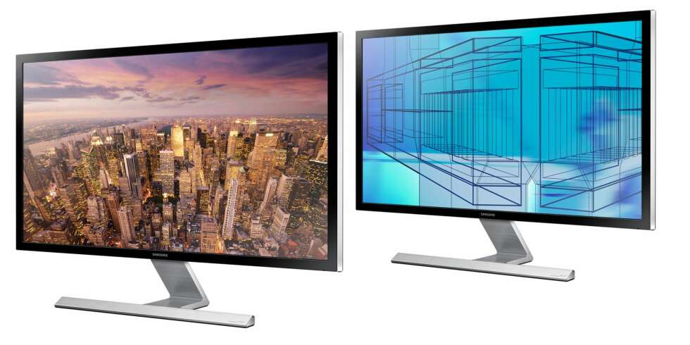PEN: Samsung U28D590D er en 28-tommer med 4K-oppløsning og et pent utseende. PEN: Samsung U28D590D er en 28-tommer med 4K-oppløsning og et pent utseende.