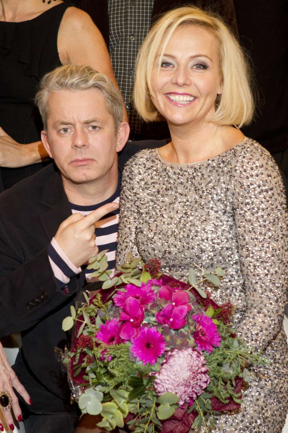 TRIST: Linn Skåber synes det er trist at Knut slutter i «Nytt på nytt». TRIST: Linn Skåber synes det er trist at Knut slutter i «Nytt på nytt».