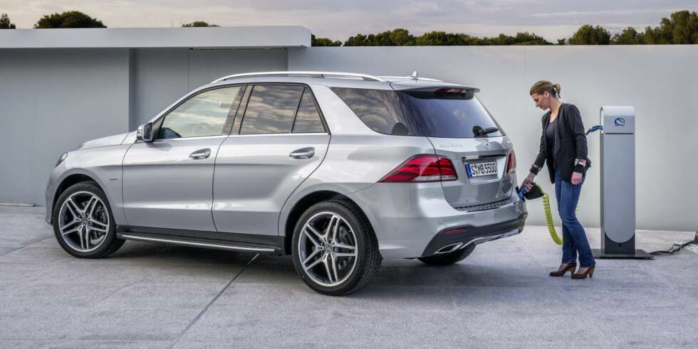 LADBAR HYBRID: Mercedes GLE 500 e 4Matic. FOTO: Daimler AG LADBAR HYBRID: Mercedes GLE 500 e 4Matic. FOTO: Daimler AG