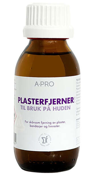 FJERNER SMUSS: Plasterfjerner kan brukes til så mangt, for eksempel til rengjøring av sneakers! Fåes kjøpt på apotek. FJERNER SMUSS: Plasterfjerner kan brukes til så mangt, for eksempel til rengjøring av sneakers! Fåes kjøpt på apotek.