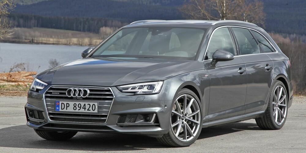 NÆR OPTIMAL: Audi A4 Avant Sport 2,0 TFSI quattro S tronic er en nær optimal familiebil for folk med bensin i blodet. 0-100 km/t går unna på seks sekunder. NÆR OPTIMAL: Audi A4 Avant Sport 2,0 TFSI quattro S tronic er en nær optimal familiebil for folk med bensin i blodet. 0-100 km/t går unna på seks sekunder.