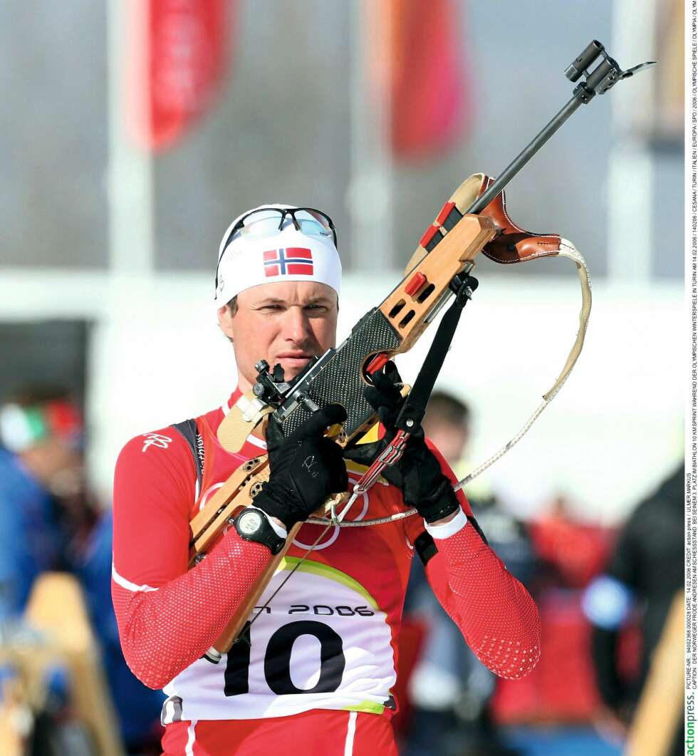 SKJØT BLINK:
Frode sanket mange medaljer i løpet av karrieren. Her er han i aksjon under OL-sprinten i 2006, der han tok bronse. SKJØT BLINK:
Frode sanket mange medaljer i løpet av karrieren. Her er han i aksjon under OL-sprinten i 2006, der han tok bronse.