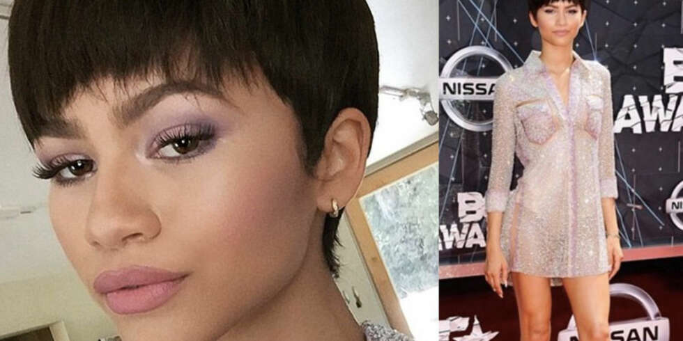 Zendaya med kort hår? Zendaya med kort hår?