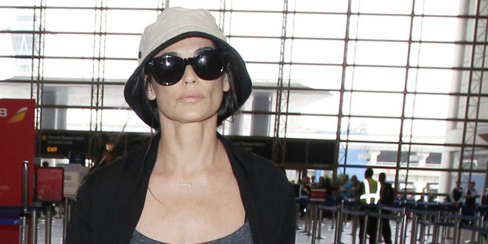 På tur: Demi Moore var i utlandet da det tragiske dødsfallet inntraff på eiendommen hennes. På tur: Demi Moore var i utlandet da det tragiske dødsfallet inntraff på eiendommen hennes.