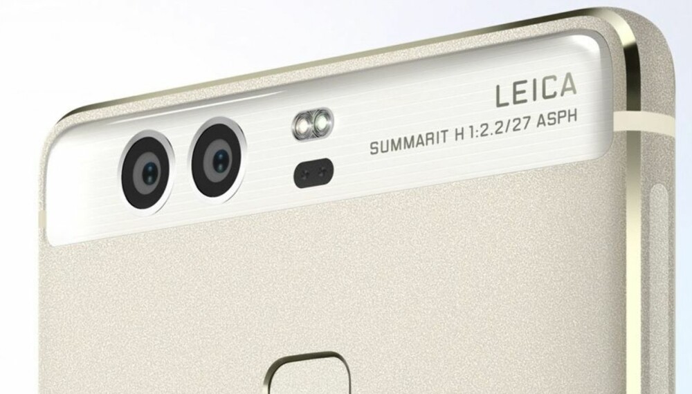 BEDRE BILDER: Huawei tar i bruk to linser for å få bedre bilder på årets toppmodell, Huawei P9. BEDRE BILDER: Huawei tar i bruk to linser for å få bedre bilder på årets toppmodell, Huawei P9.