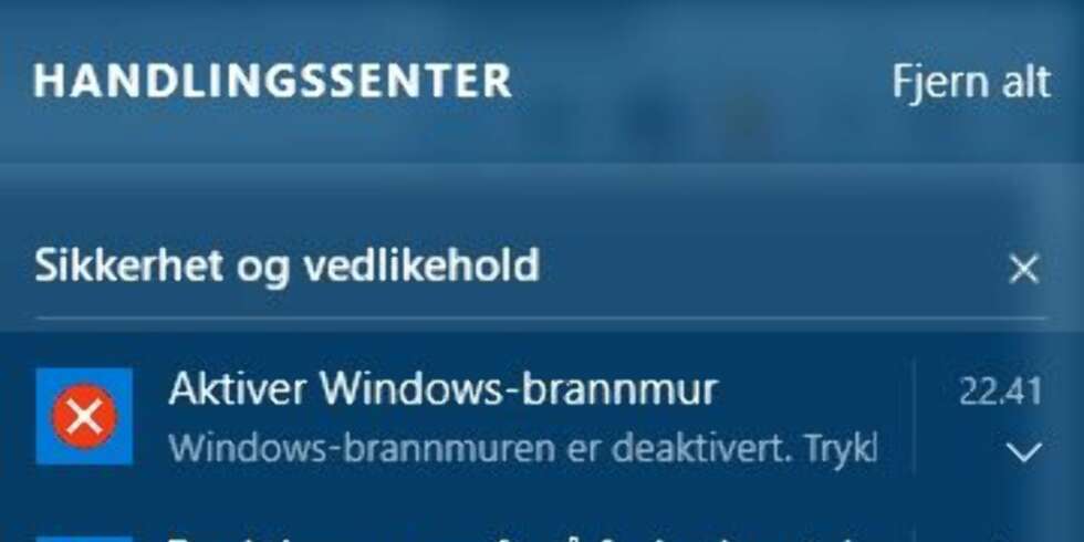 VARSLINGSSENTERET: Vil du ha en PC som ikke maser, må du beherske varslingssenteret. VARSLINGSSENTERET: Vil du ha en PC som ikke maser, må du beherske varslingssenteret.
