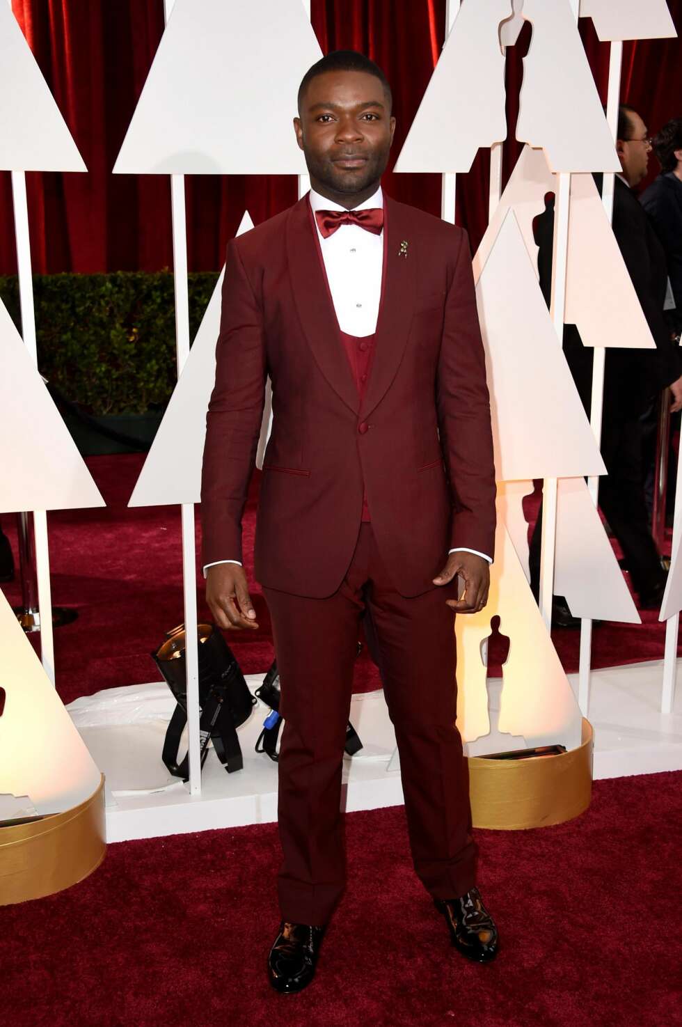 Old shool rød smoking på David Oyelowo, kjent fra «Selma». Old shool rød smoking på David Oyelowo, kjent fra «Selma».
