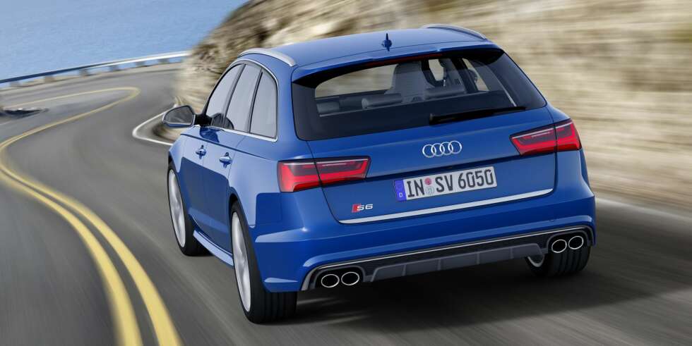 AUTOBAHN: Audi S6 Avant er Audis nest råeste stasjonsvogn. FOTO: Audi AUTOBAHN: Audi S6 Avant er Audis nest råeste stasjonsvogn. FOTO: Audi