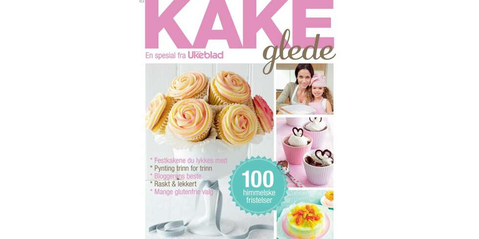 MYE Å GLEDE SEG TIL: Kakeglede fra Norsk Ukeblad inneholder 100 fristende kakeoppskrifter. MYE Å GLEDE SEG TIL: Kakeglede fra Norsk Ukeblad inneholder 100 fristende kakeoppskrifter.