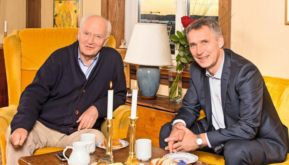 NÆRT FORHOLD: Thorvald og Jens Stoltenberg har et svært nært forhold. – Thorvald har alltid passet på oss barna, har Jens tidligere fortalt i Her og Nå. NÆRT FORHOLD: Thorvald og Jens Stoltenberg har et svært nært forhold. – Thorvald har alltid passet på oss barna, har Jens tidligere fortalt i Her og Nå.