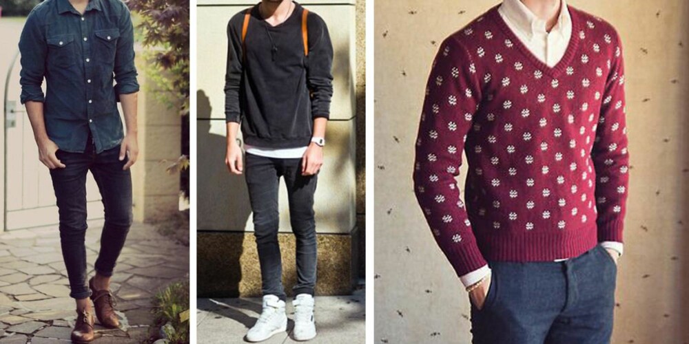 HIPSTER: Denne mannen følger med på moten, men gjør egne tolkninger av den. Stikkord her er kreativ, ujålete, hverdagslig, og med hint av retropreg i stilen. HIPSTER: Denne mannen følger med på moten, men gjør egne tolkninger av den. Stikkord her er kreativ, ujålete, hverdagslig, og med hint av retropreg i stilen.
