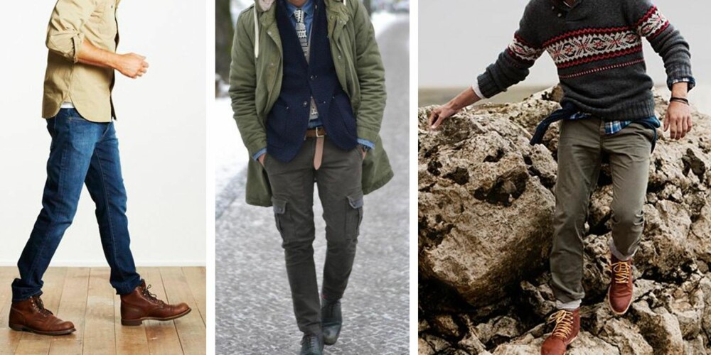 RUGGED: Her går det mye i jordfarger og materialer som tweed. Nøkkelplagg her er rutete skjorte og duffelcoat. Kan til tider se litt ut som han kommer rett fra skoghytta der han har hogd tømmer hele dagen. RUGGED: Her går det mye i jordfarger og materialer som tweed. Nøkkelplagg her er rutete skjorte og duffelcoat. Kan til tider se litt ut som han kommer rett fra skoghytta der han har hogd tømmer hele dagen.