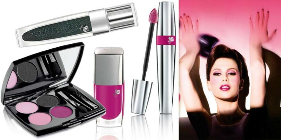THINK PINK: Lancôme sin vårsminke består av rosa toner i kombinasjon med svart. THINK PINK: Lancôme sin vårsminke består av rosa toner i kombinasjon med svart.