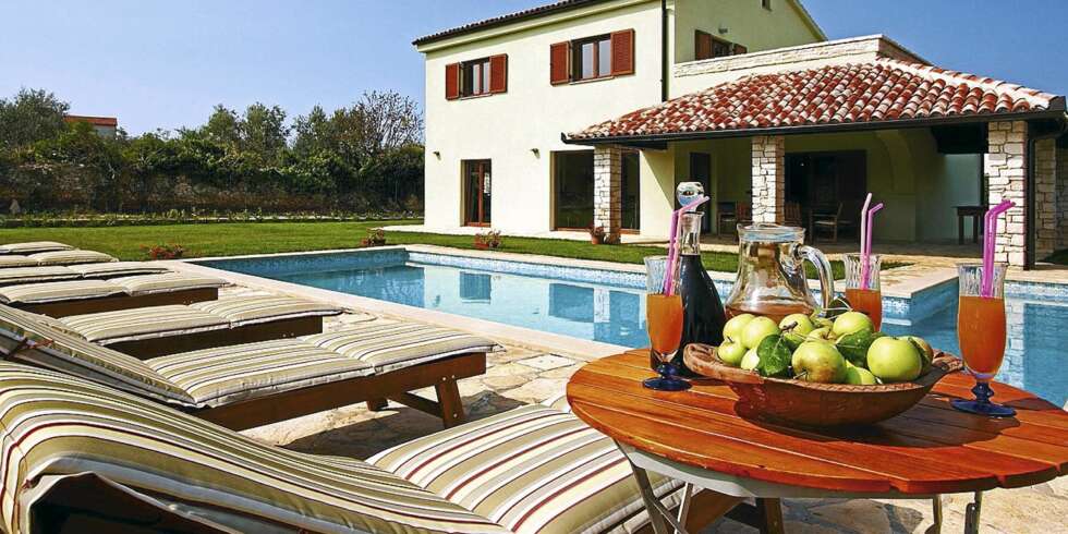 Nydelig villa på den kroatiske halvøya Istria. (Foto: NOVASOL) Nydelig villa på den kroatiske halvøya Istria. (Foto: NOVASOL)