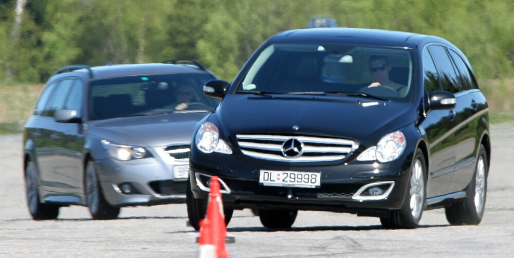 BMW OG MERCEDES: Forrige generasjon BMW 5-serie og Mercedes R-klasse er flotte biler, men ikke uten feil. Reparasjonene kan bli kostbare. BMW OG MERCEDES: Forrige generasjon BMW 5-serie og Mercedes R-klasse er flotte biler, men ikke uten feil. Reparasjonene kan bli kostbare.