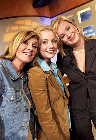 GODE MINNER: Hedda sluttet i «God morgen Norge» i 1999. Her med Signe Tynning (t.v.) og Eli Strand i 2003, som var programledere den gang. GODE MINNER: Hedda sluttet i «God morgen Norge» i 1999. Her med Signe Tynning (t.v.) og Eli Strand i 2003, som var programledere den gang.