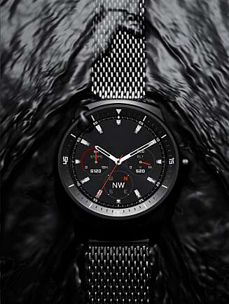 VANNTETT: LG G Watch R er både støv- og vanntett i hennhold til IP67-klassifiseringen. VANNTETT: LG G Watch R er både støv- og vanntett i hennhold til IP67-klassifiseringen.