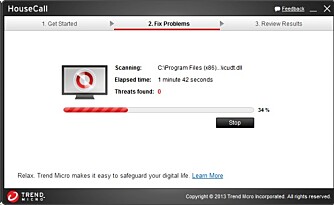 HUSSJEKK: HouseCall fra Trend Micro skanner PC-en din for virus. HUSSJEKK: HouseCall fra Trend Micro skanner PC-en din for virus.