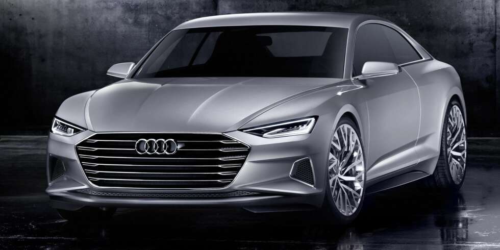 NY MODELL: Ifølge Audi viser "Prologue"-konseptet (bildet) hvordan en stor, todørs coupé fra Audi kan se ut. FOTO: Audi NY MODELL: Ifølge Audi viser "Prologue"-konseptet (bildet) hvordan en stor, todørs coupé fra Audi kan se ut. FOTO: Audi