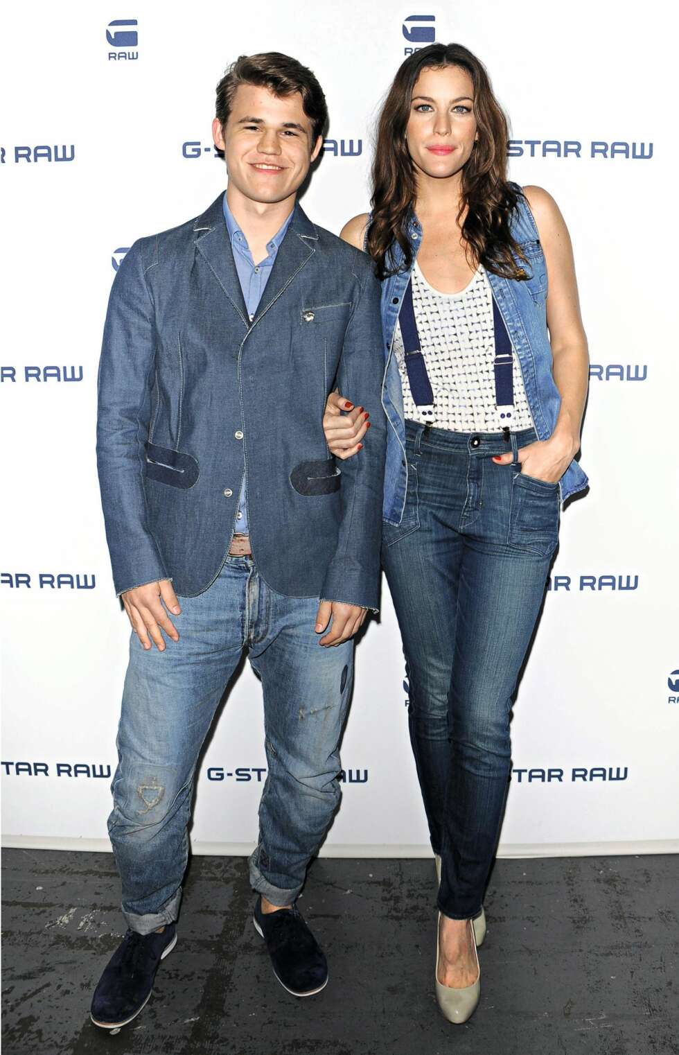 FANT TONEN: – Vi kom godt overens, sa Magnus etter å ha vært modell sammen med Hollywood-stjernen Liv Tyler i 2010. FANT TONEN: – Vi kom godt overens, sa Magnus etter å ha vært modell sammen med Hollywood-stjernen Liv Tyler i 2010.