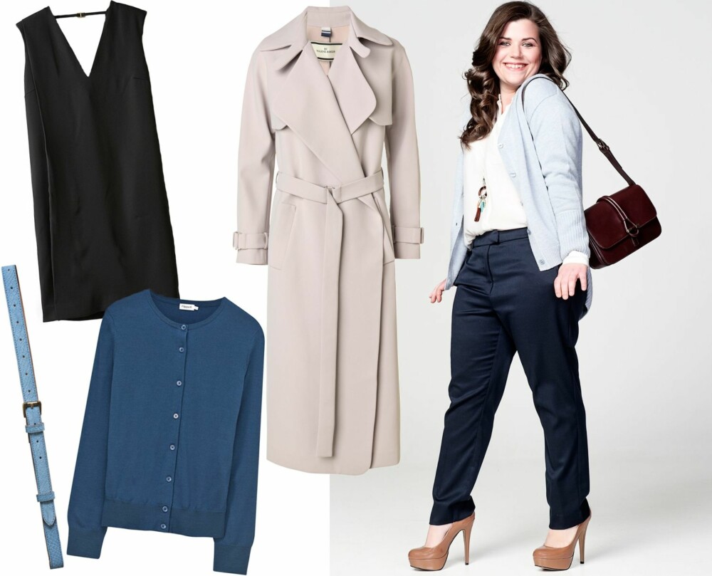 PRODUKTFORSLAG: Belte fra Ganni, kr 499. Kjole fra Lindex, kr 499. Kardigan fra Fillipa K, kr 1200. Trenchcoat fra By Malene Birger, kr 4399. LINE HAR PÅ SEG: Kardigan fra Lindex, kr 299. Bluse fra H&M, kr 199. Bukse fra Lindex, kr 399. Sko fra Aldo, kr 599. Veske fra Tila March, kr 4200. Smykke fra Leafh, kr 499. PRODUKTFORSLAG: Belte fra Ganni, kr 499. Kjole fra Lindex, kr 499. Kardigan fra Fillipa K, kr 1200. Trenchcoat fra By Malene Birger, kr 4399. LINE HAR PÅ SEG: Kardigan fra Lindex, kr 299. Bluse fra H&M, kr 199. Bukse fra Lindex, kr 399. Sko fra Aldo, kr 599. Veske fra Tila March, kr 4200. Smykke fra Leafh, kr 499.