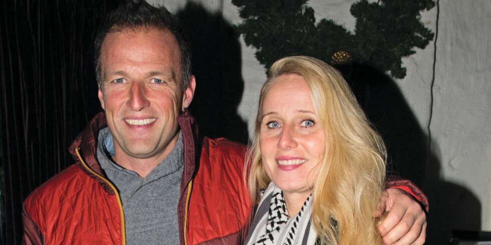 LYKKELIGE: Tom Stiansen og hans kjære Hanne har holdt sammen i 23 år.
LYKKELIGE: Tom Stiansen og hans kjære Hanne har holdt sammen i 23 år.
