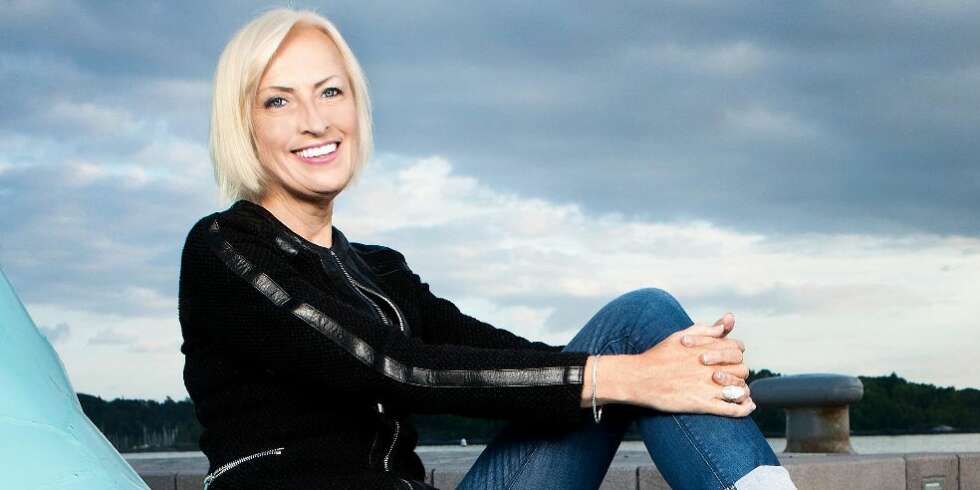 SLANK UTEN SVOR: Slanke Karen-Marie Ellefsen forteller at hun ikke spiser svoren på ribba på julaften. SLANK UTEN SVOR: Slanke Karen-Marie Ellefsen forteller at hun ikke spiser svoren på ribba på julaften.