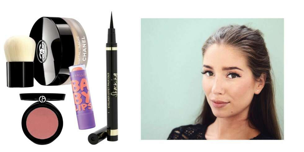 PRODUKTENE VI BRUKTE: Chanel Vitalumiére Powder Foundation, kr 710. YSL Eyeliner Effet Faux Cils, kr 269. Giorgio Armani Cheek Fabric Blush Nr. 506, kr 320.Maybelline BabyLips Peach Kiss, kr 39. PRODUKTENE VI BRUKTE: Chanel Vitalumiére Powder Foundation, kr 710. YSL Eyeliner Effet Faux Cils, kr 269. Giorgio Armani Cheek Fabric Blush Nr. 506, kr 320.Maybelline BabyLips Peach Kiss, kr 39.