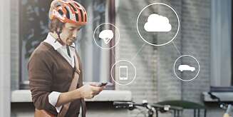 SMART: Enkelte apper, som for eksemepel Strava, skal fungere med systemet. SMART: Enkelte apper, som for eksemepel Strava, skal fungere med systemet.