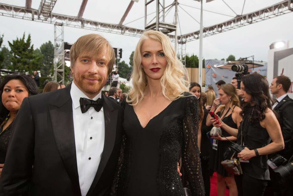FESTET MED STJERNENE: Morten Tyldum og fru Janne avbildet da de ankom "72nd Annual Golden Globe Awards" i Los Angeles. FESTET MED STJERNENE: Morten Tyldum og fru Janne avbildet da de ankom "72nd Annual Golden Globe Awards" i Los Angeles.