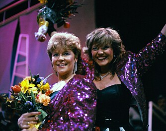 HISTORISKE: Det er i år 30 år siden Elisabeth Andreassen og Hanne Krogh gikk helt til topps i den internasjonale finalen med «La det Swinge». HISTORISKE: Det er i år 30 år siden Elisabeth Andreassen og Hanne Krogh gikk helt til topps i den internasjonale finalen med «La det Swinge».