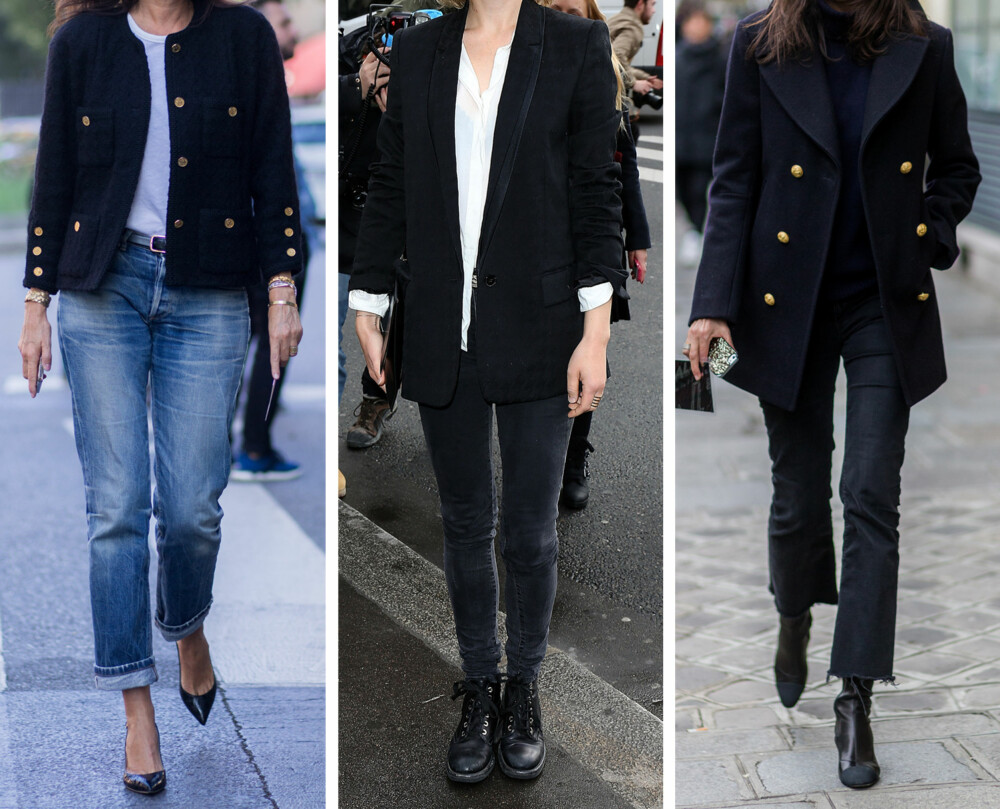 MASKULIN: Rette blazere og frakker, voluminøse herreskjorter, skreddersydde dresser og boyfriend jeans er nøkkelplagg i en herreinspirert garderobe. Tilbehøret er minimalistisk og rent. Eksempel: Kristen Stewart og Emmanuelle Alt. MASKULIN: Rette blazere og frakker, voluminøse herreskjorter, skreddersydde dresser og boyfriend jeans er nøkkelplagg i en herreinspirert garderobe. Tilbehøret er minimalistisk og rent. Eksempel: Kristen Stewart og Emmanuelle Alt.