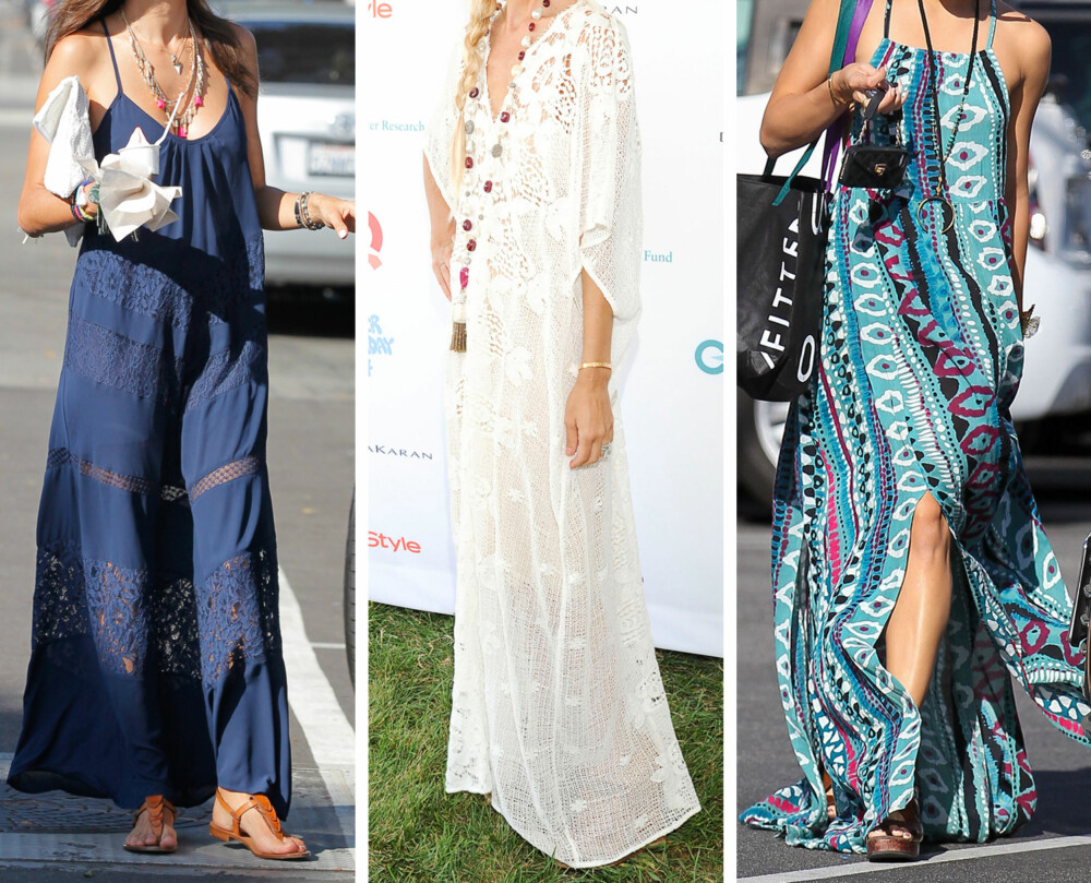 ROMANTISK BOHEM: Som romantisk bohem er man glad i blonder, florlette stoffer, skjerf og maxikjoler. Hos disse kvinnene går duse farger og blomstermønstre ofte igjen. Eksempel: Nicole Richie og Vanessa Hudgens. ROMANTISK BOHEM: Som romantisk bohem er man glad i blonder, florlette stoffer, skjerf og maxikjoler. Hos disse kvinnene går duse farger og blomstermønstre ofte igjen. Eksempel: Nicole Richie og Vanessa Hudgens.